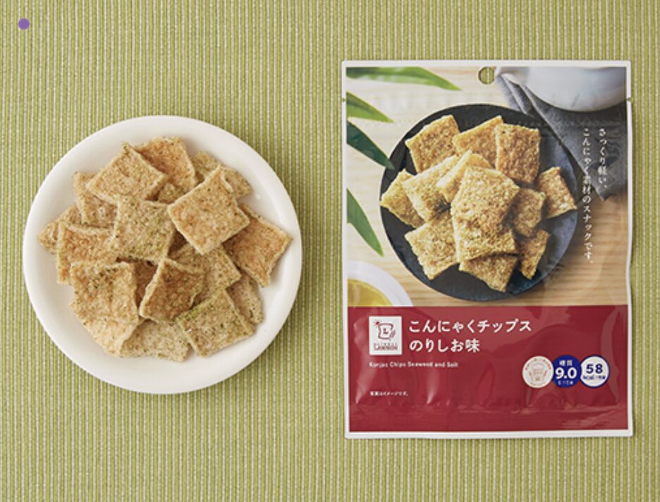 ナチュラルローソンこんにゃくチップス